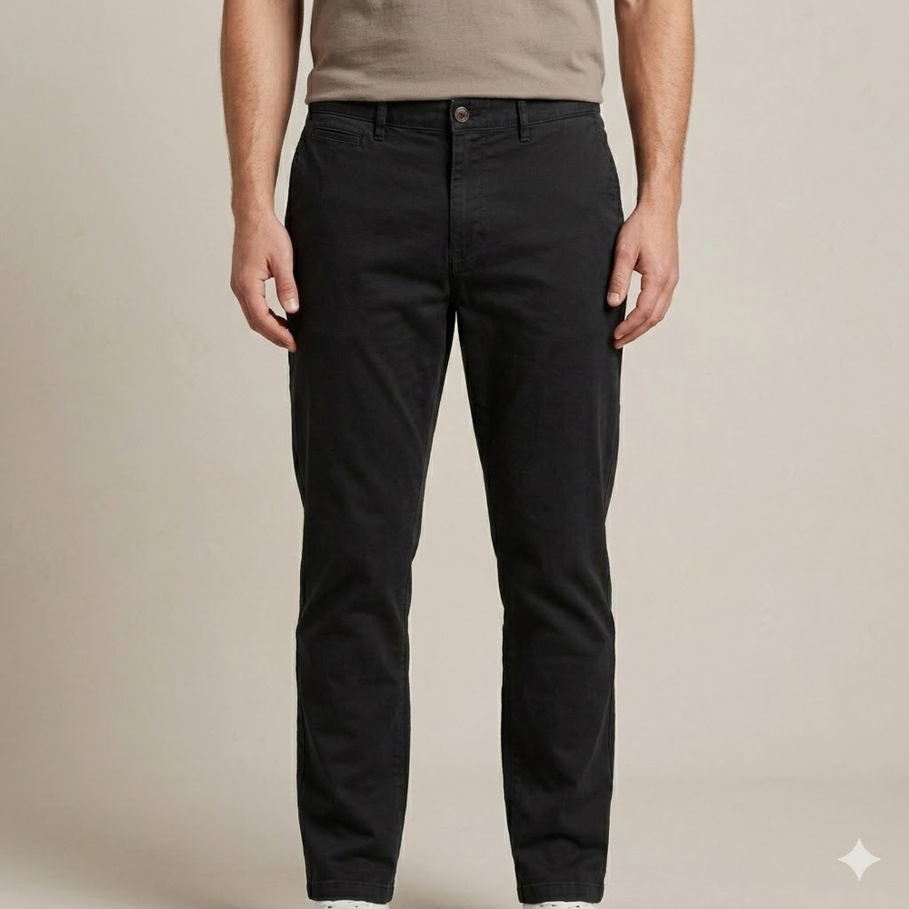 Perk Slim Fit + Stretch Feel Good‎ Chino Pants 38/30 Black Pre-owned